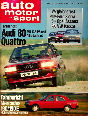 Deckblatt Auto Motor und Sport (24/1982)